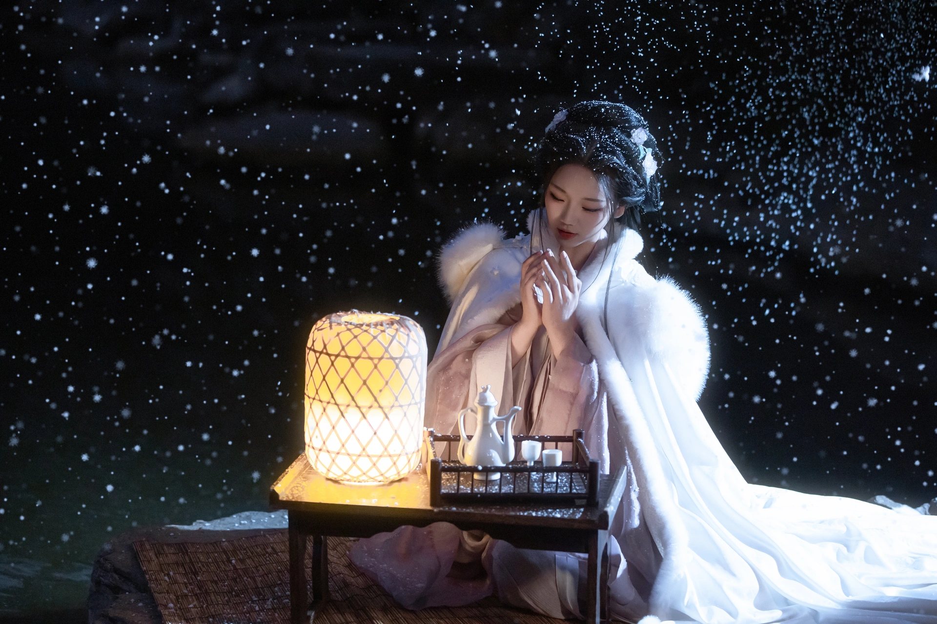 [YITUYU艺图语]2025.03.06 风雪夜归人 晚江亭 1